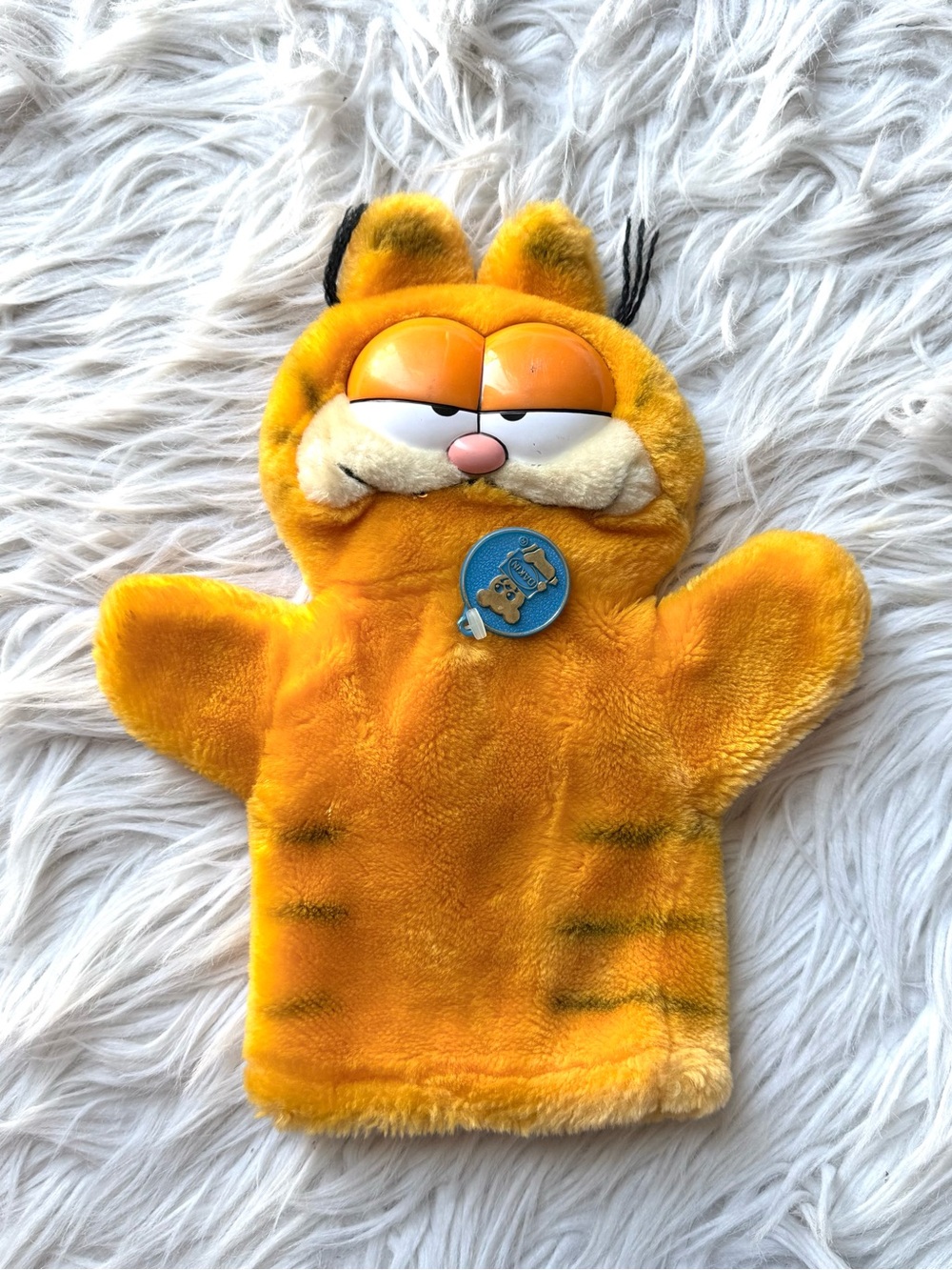 Vintage Garfield 1980 Dakin Plush Golf Club Head Cover Puppet  NWT (Hand Puppet)